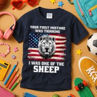 Freedom Patriot Your First Mistake Was Thinking I Was One Of The Sheep Kids T-Shirt