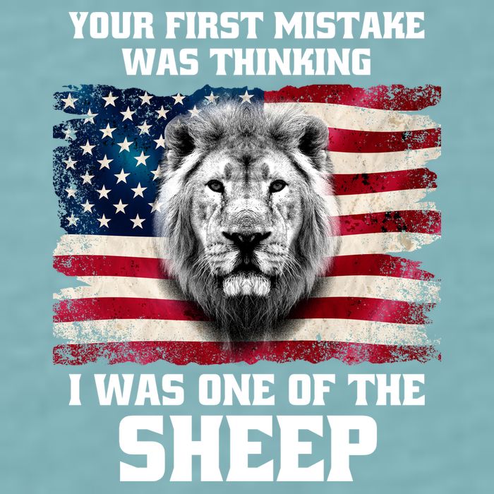 Freedom Patriot Your First Mistake Was Thinking I Was One Of The Sheep Sueded Cloud Jersey T-Shirt
