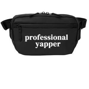 Funny Professional Yapper Certified Yapper Crossbody Pack