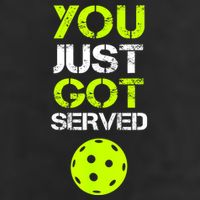 Funny Pickleball You Just Got Served Pickleball Player Sport Gift Adult Drive Performance Visor