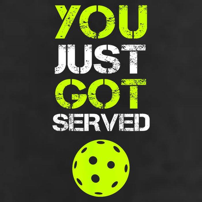 Funny Pickleball You Just Got Served Pickleball Player Sport Gift Adult Drive Performance Visor
