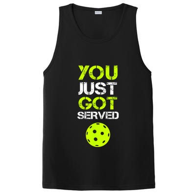 Funny Pickleball You Just Got Served Pickleball Player Sport Gift PosiCharge Competitor Tank