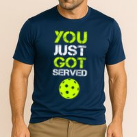 Funny Pickleball You Just Got Served Pickleball Player Sport Gift Cooling Performance Crew T-Shirt