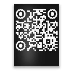 Funny Qr 4547 Dancing Dance (On Back) Poster