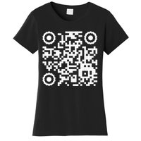 Funny Qr 4547 Dancing Dance (On Back) Women's T-Shirt