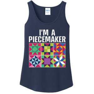 Funny Quilting Art For Quilter Sewer Women Moms Piecemaker Ladies Essential Tank