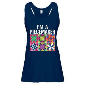 Funny Quilting Art For Quilter Sewer Women Moms Piecemaker Ladies Essential Flowy Tank