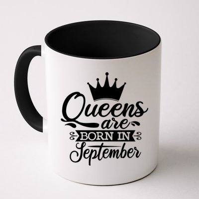 Funny Queens Are Born In September Crown Cool Gift Mug