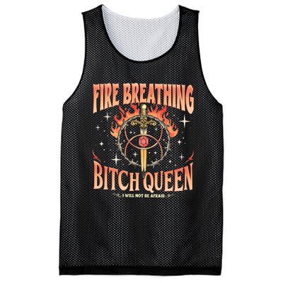 Fireheart Queen Aelin Throne Of Glass Mesh Reversible Basketball Jersey Tank