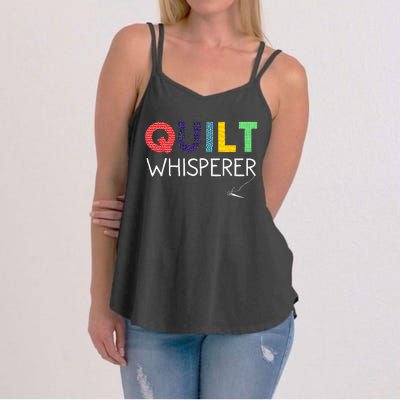 Funny Quilting Art For Wo Mom Quilt Sewing Lovers Quilter Women's Strappy Tank