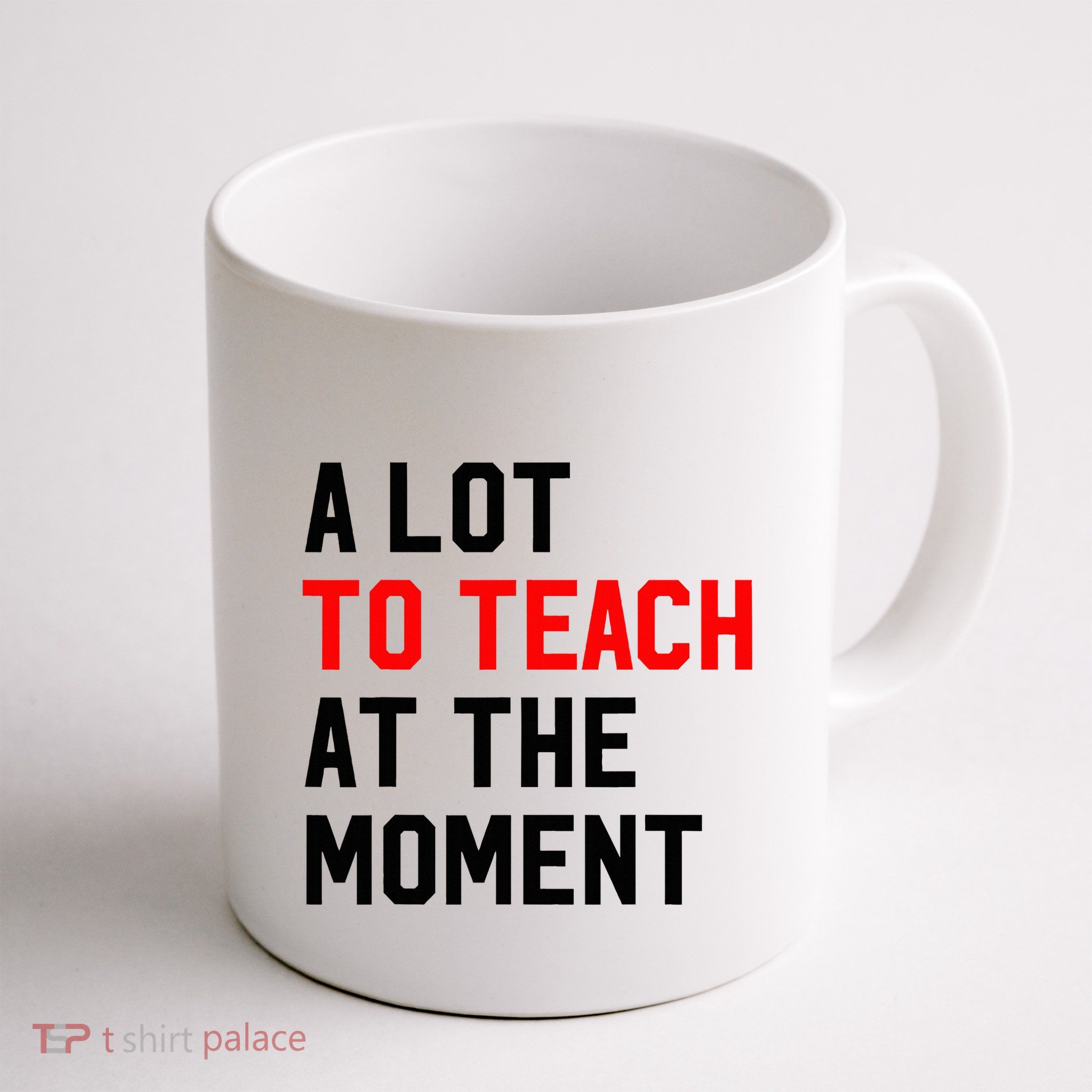 Funny Quote A Lot To Teach At The Moment Teacher Mug