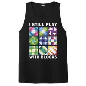 Funny Quilting Art For Women Quilting Sewing PosiCharge Competitor Tank