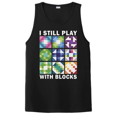 Funny Quilting Art For Women Quilting Sewing PosiCharge Competitor Tank