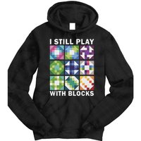 Funny Quilting Art For Women Quilting Sewing Tie Dye Hoodie