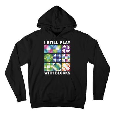 Funny Quilting Art For Women Quilting Sewing Tall Hoodie