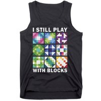 Funny Quilting Art For Women Quilting Sewing Tank Top