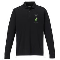 Funny Quaker Biting Quaker Parrot Joke Monk Parrot Performance Long Sleeve Polo