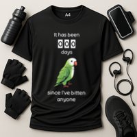 Funny Quaker Biting Quaker Parrot Joke Monk Parrot Performance Shirt