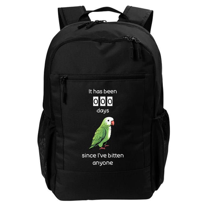 Funny Quaker Biting Quaker Parrot Joke Monk Parrot Daily Commute Backpack