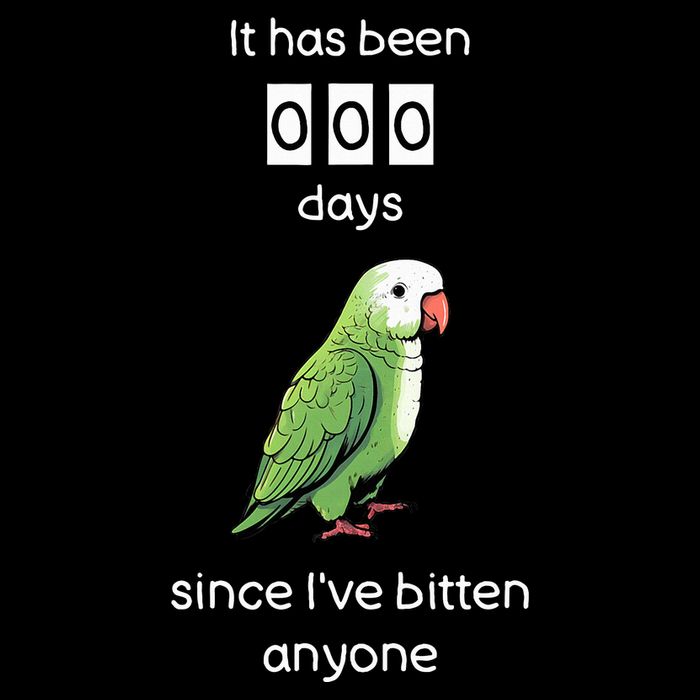 Funny Quaker Biting Quaker Parrot Joke Monk Parrot Daily Commute Backpack