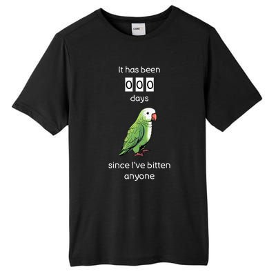 Funny Quaker Biting Quaker Parrot Joke Monk Parrot Tall Fusion ChromaSoft Performance T-Shirt