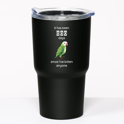 Funny Quaker Biting Quaker Parrot Joke Monk Parrot Tumbler