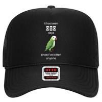 Funny Quaker Biting Quaker Parrot Joke Monk Parrot Hat
