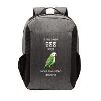 Funny Quaker Biting Quaker Parrot Joke Monk Parrot Vector Backpack