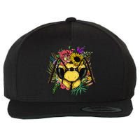 Floral Queen Bee Gardening Botanical Plants Lover Wool Snapback Cap