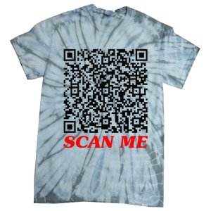 Fuckyou Qr Code Anti Social Sarcastic Tie-Dye T-Shirt