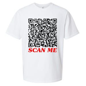 Fuckyou Qr Code Anti Social Sarcastic Sueded Cloud Jersey T-Shirt