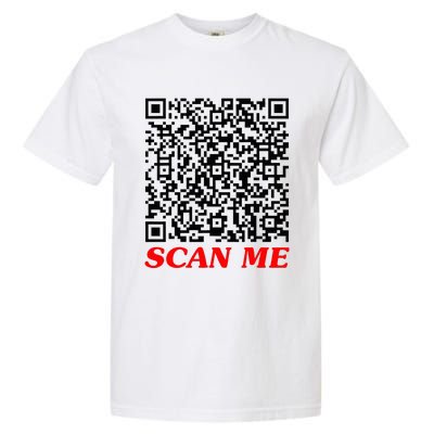 Fuckyou Qr Code Anti Social Sarcastic Garment-Dyed Heavyweight T-Shirt