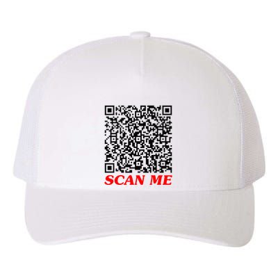 Fuckyou Qr Code Anti Social Sarcastic Yupoong Adult 5-Panel Trucker Hat
