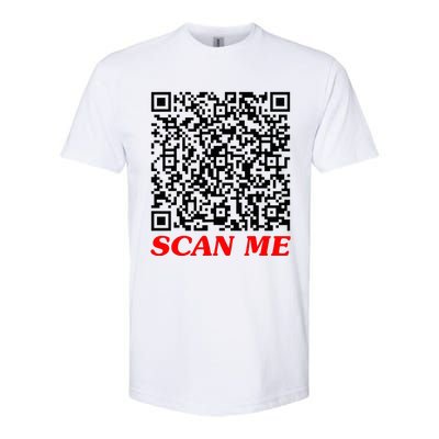 Fuckyou Qr Code Anti Social Sarcastic Softstyle CVC T-Shirt