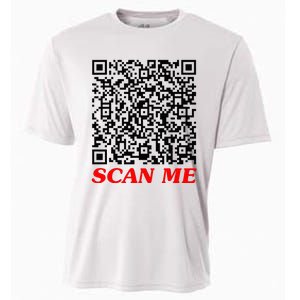 Fuckyou Qr Code Anti Social Sarcastic Cooling Performance Crew T-Shirt