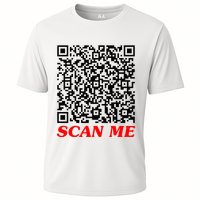 Fuckyou Qr Code Anti Social Sarcastic Cooling Performance Crew T-Shirt