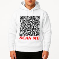 Fuckyou Qr Code Anti Social Sarcastic Hoodie