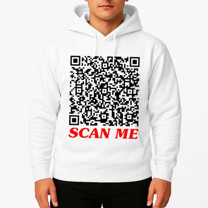 Fuckyou Qr Code Anti Social Sarcastic Hoodie