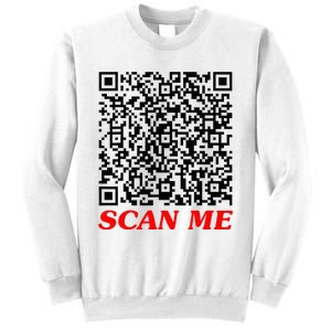 Fuckyou Qr Code Anti Social Sarcastic Sweatshirt