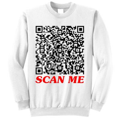 Fuckyou Qr Code Anti Social Sarcastic Sweatshirt