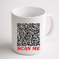 Fuckyou Qr Code Anti Social Sarcastic Mug