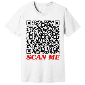 Fuckyou Qr Code Anti Social Sarcastic Premium T-Shirt