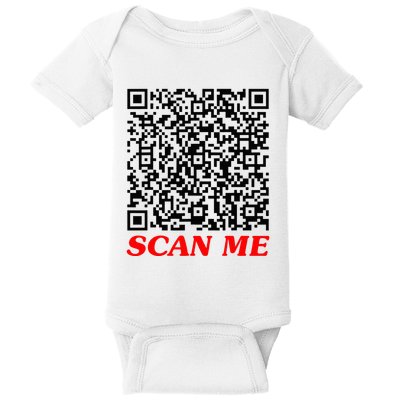 Fuckyou Qr Code Anti Social Sarcastic Baby Bodysuit