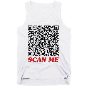 Fuckyou Qr Code Anti Social Sarcastic Tank Top