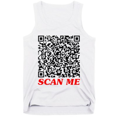 Fuckyou Qr Code Anti Social Sarcastic Tank Top
