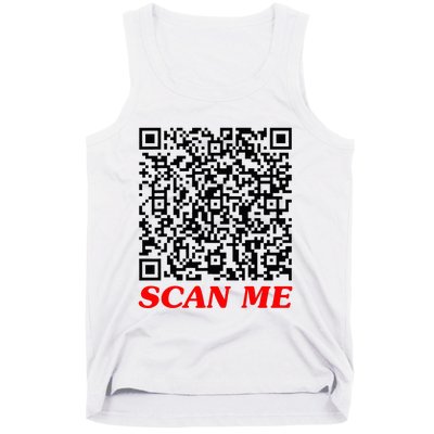 Fuckyou Qr Code Anti Social Sarcastic Tank Top