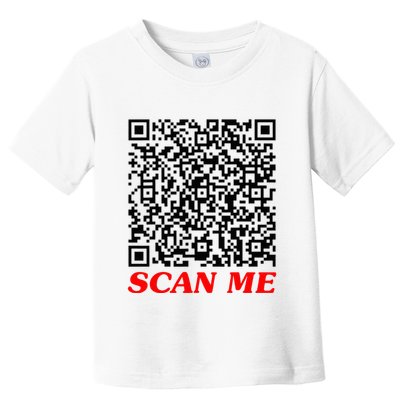 Fuckyou Qr Code Anti Social Sarcastic Toddler T-Shirt