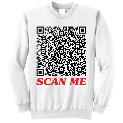 Fuckyou Qr Code Anti Social Sarcastic Funny Sweatshirt