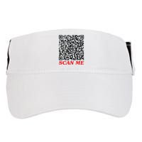 Fuckyou Qr Code Anti Social Sarcastic Funny Adult Drive Performance Visor