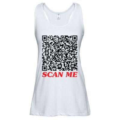 Fuckyou Qr Code Anti Social Sarcastic Funny Ladies Essential Flowy Tank